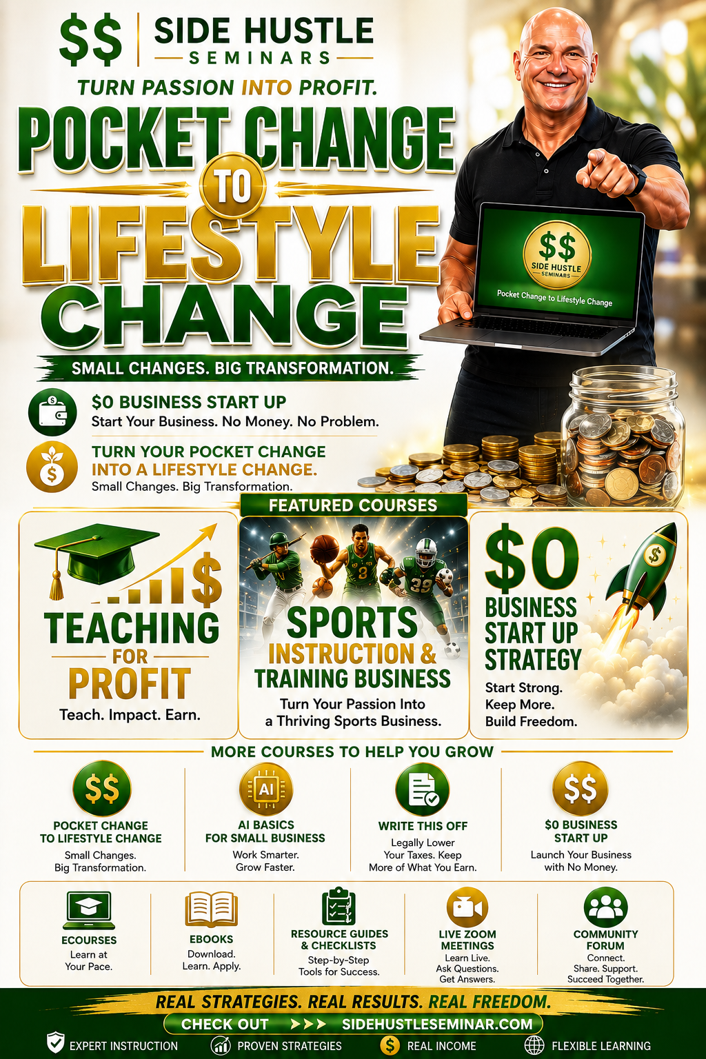 Side Hustle Seminars Turn Knowledge into Profit
